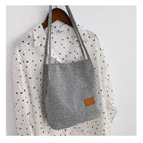 Women Beach Bag Large Capacity Flax Shoulder Tote Casual Shopping Travel