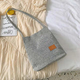 Women Beach Bag Large Capacity Flax Shoulder Tote Casual Shopping Travel