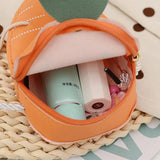 Carrot Crossbody Bag Mini Purse for Kids