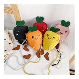 Carrot Crossbody Bag Mini Purse for Kids