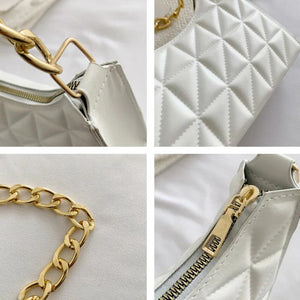 Women's Advanced Diamond Shoulder Bag Chain Handbag Shopping Bag