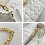 Women's Advanced Diamond Shoulder Bag Chain Handbag Shopping Bag