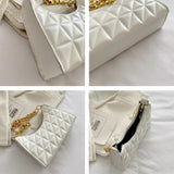 Women's Advanced Diamond Shoulder Bag Chain Handbag Shopping Bag