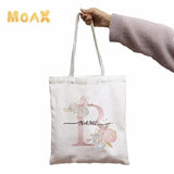 Personalized Bridesmaid Shoulder Bag Maid of Honor Name Handbag Bridal Bachelore