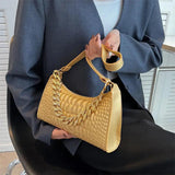 Chain PU Leather bags Women Shoulder Bags Purses Handbag Clutch Bags