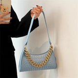 Chain PU Leather bags Women Shoulder Bags Purses Handbag Clutch Bags