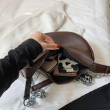 Women's Leather Crossbody Bag Handbags Casual Hobos