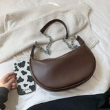 Women's Leather Crossbody Bag Handbags Casual Hobos