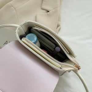 Small Leather Crossbody Bag Vintage Shoulder Handbags for Girls