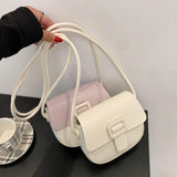 Small Leather Crossbody Bag Vintage Shoulder Handbags for Girls