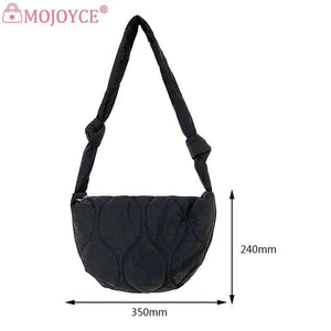 Crossbody Bag Rhombic Large Capacity for Weekend Vacation