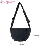 Crossbody Bag Rhombic Large Capacity for Weekend Vacation
