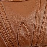 PU Leather Hobos Large Capacity Tote Handbag for Women