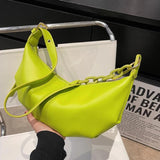 French Female Texture Single Shoulder Armpit Dumpling Bag