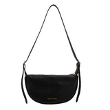 Soft Leather Hobo Bag Crossbody Women Saddle Bag Retro Handbags