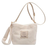 Faux Fur Women's Crossbody Handbag