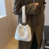 Faux Fur Women's Crossbody Handbag