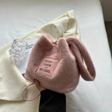 Faux Fur Women's Crossbody Handbag