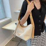 Casual Cotton Underarm Shoulder Bags Large Capacity Handbags for Women