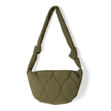 Shoulder Bag Autumn Winter Ladies Handbags Solid Rhombic Lattice