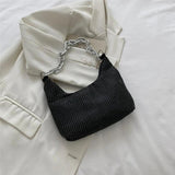 Delicate Chain Underarm Bag Shoulder Bag Diamonds Handbag Evening Clutch Bag
