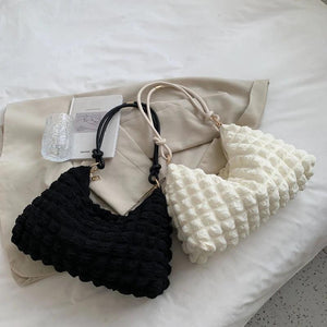 Cloud Shoulder Bag Large Capacity Tote Underarm Evening Bag