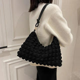 Cloud Shoulder Bag Large Capacity Tote Underarm Evening Bag