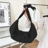 Waterproof Nylon Shoulder Bag for Women Casual Crossbody Purse Female Handbag