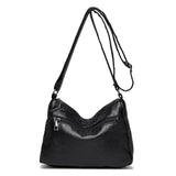 Women Bags Handbag Soft PU Leather Shoulder Bag Retro Female Hobos Crossbody Bag