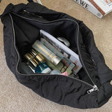 Large-Capacity Eco-Friendly Travel Bag Down Bag Net Casual Hand Single Shoulder