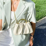 One-Shoulder Messenger Handbag Women's Casual Cloud Bag