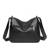 Women Shoulder Bags PU Leather Handbags Vintage Classic All Match Messenger Bags