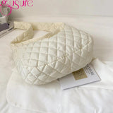 Quilted Crossbody Bag for Women Shopper Tote Handbag Purse