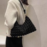 Pleated Cloud Bag Large Capacity Tote Underarm Bag Shoulder Bag
