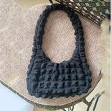Plaid Shoulder Bag Women Casual Small Clutch Tote Purse Handbag