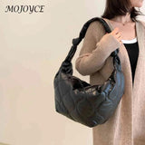 Autumn Winter Crossbody Bags Dumplings Cotton Padded Purses Handbag