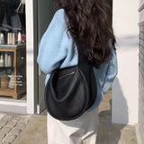 Women's Large Capacity Soft Leather Shoulder Bag
