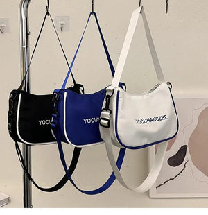 Spring Small Bag Female Japanese Sports and Leisure Letter Printing