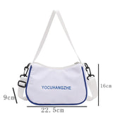 Spring Small Bag Female Japanese Sports and Leisure Letter Printing