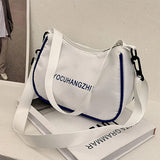 Spring Small Bag Female Japanese Sports and Leisure Letter Printing