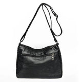 Women Bags Retro Hobo Bag PU Leather Handbags Female Shoulder Bags
