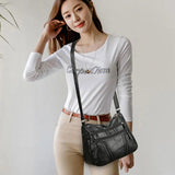 Women's Crossbody Handbag PU Leather Shoulder Bag