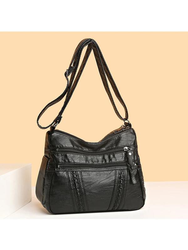 Women's Crossbody Handbag PU Leather Shoulder Bag