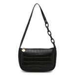 Retro PU Leather Armpit Handbag Women Underarm Shoulder Bag