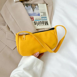 Vintage Nylon Shoulder Bags Casual Women Underarm Bag
