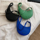 Spring Women's PU Leather Handbag Lady Underarm Shoulder Crossbody Bags