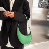 Spring Women's PU Leather Handbag Lady Underarm Shoulder Crossbody Bags