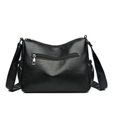 Retro PU Leather Handbag Vintage Shoulder Crossbody Messenger Bag