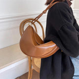 Large Leather Crossbody Bag for Women
