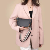 Women'S Leather Hobos Casual Vintage Tote Lady Shoulder Messenger Bags